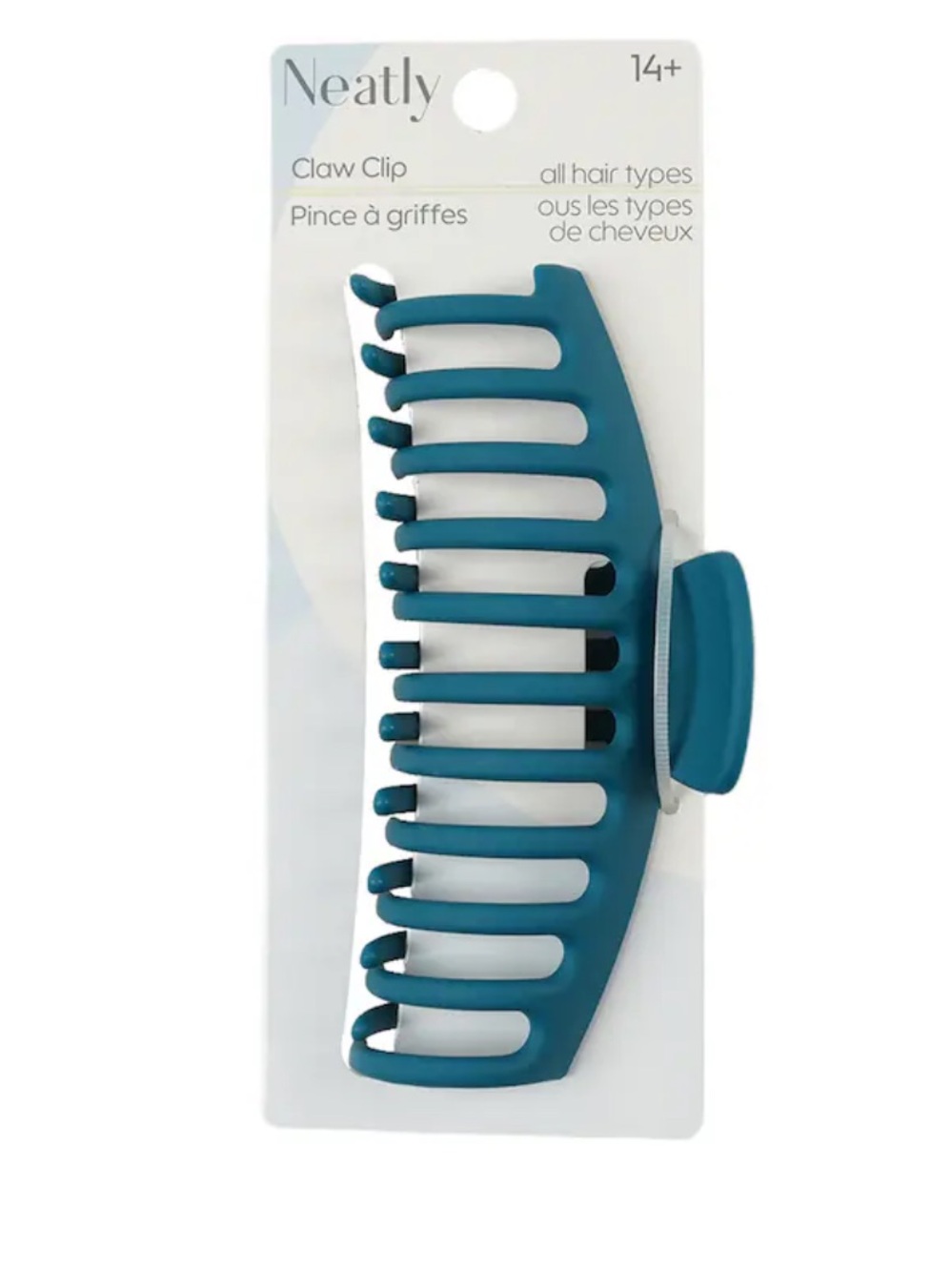 Caribbean Blue Large Jaw Hair Clip NWT